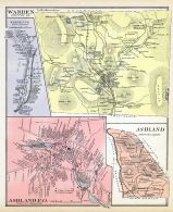Warrren, Warren Town, Ashland, Ashland Town, New Hampshire State Atlas 1892
